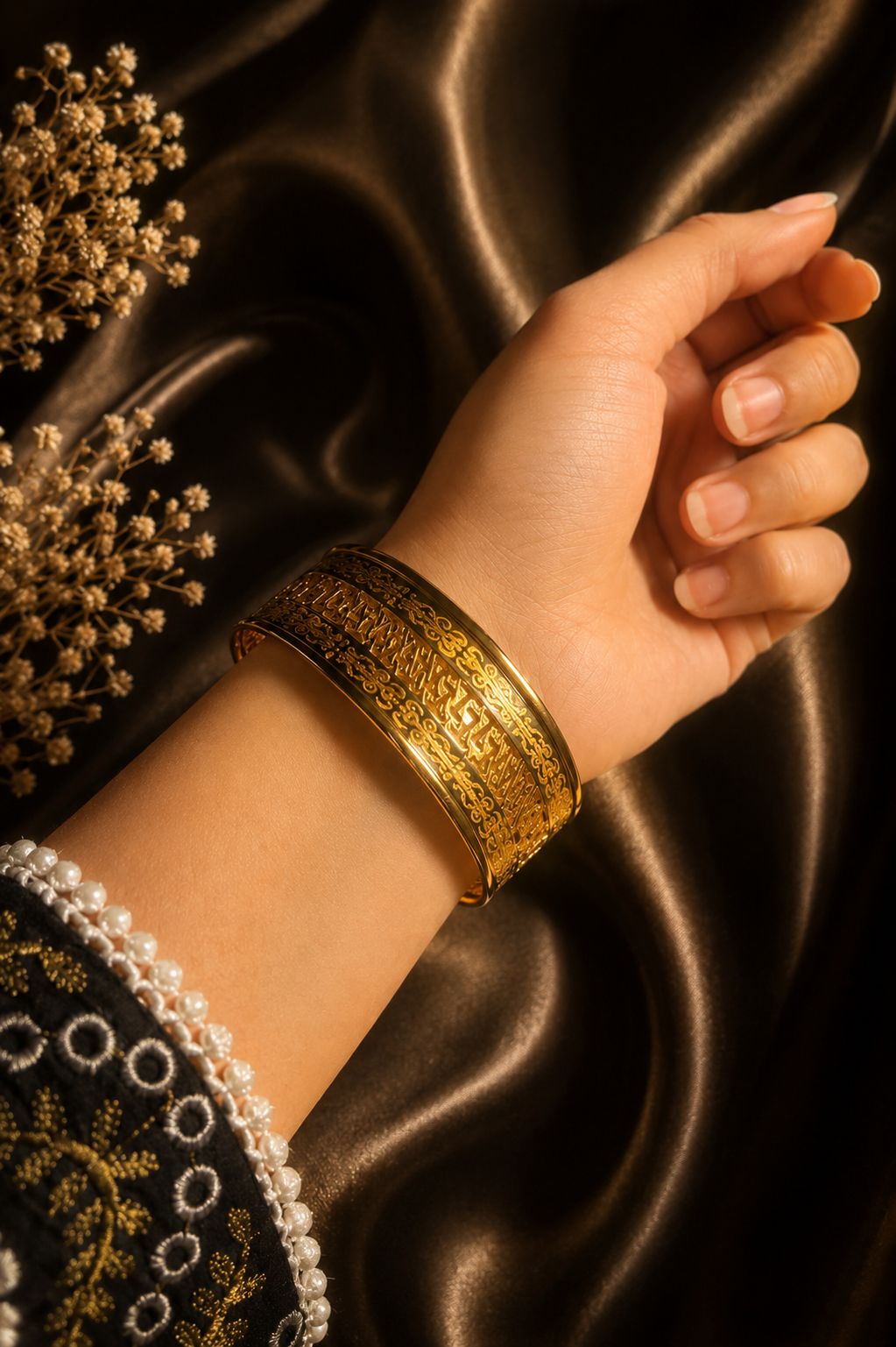 Stainless Steel - Luna Gold Bracelet - Image 2