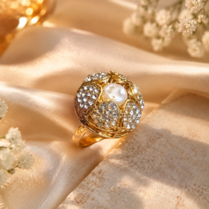 Noor Pearl Ring - Indian