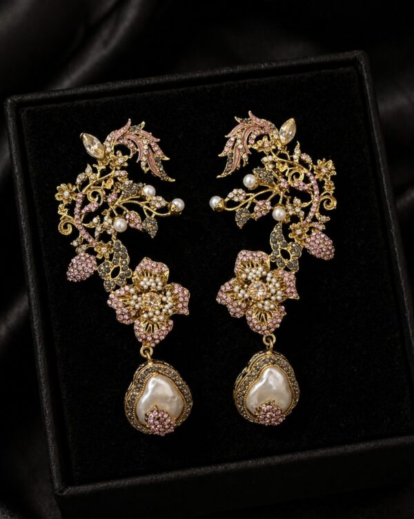 Sultanah Blush Earrings (TURKISH)