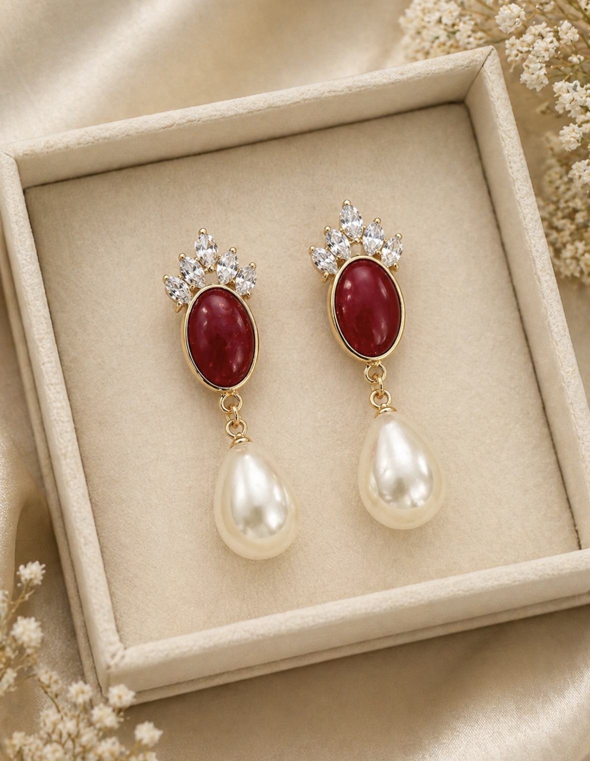 Pearl Earrings - Image 6