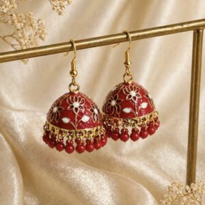 Floral Jhumkas