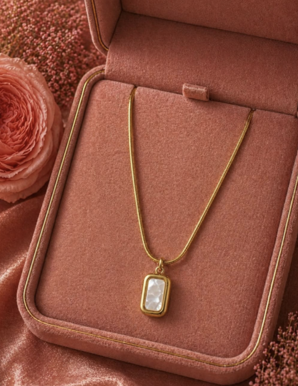 Pearl Bar Pendant