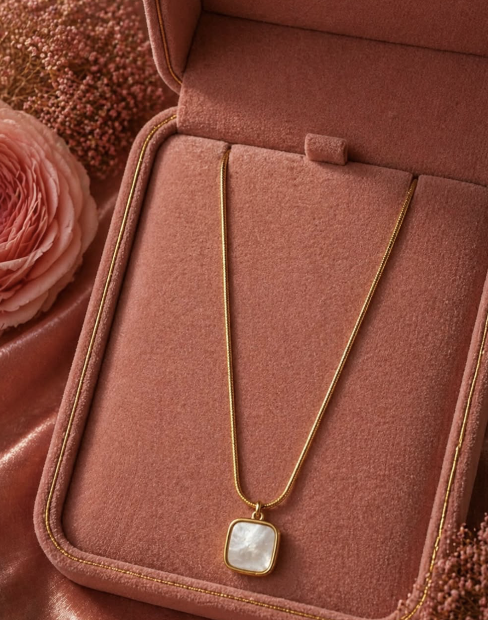 Pearl Square Pendant - Image 1