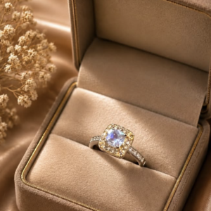 Moonlight Halo Ring