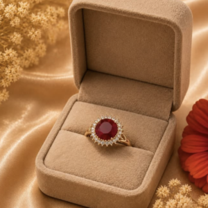 Ruby Bloom Ring