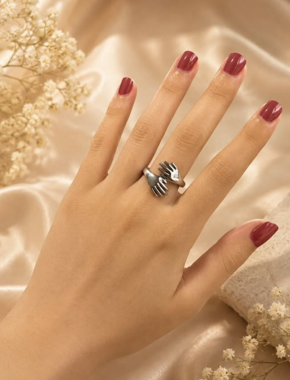 Silver Embrace Ring - Image 1