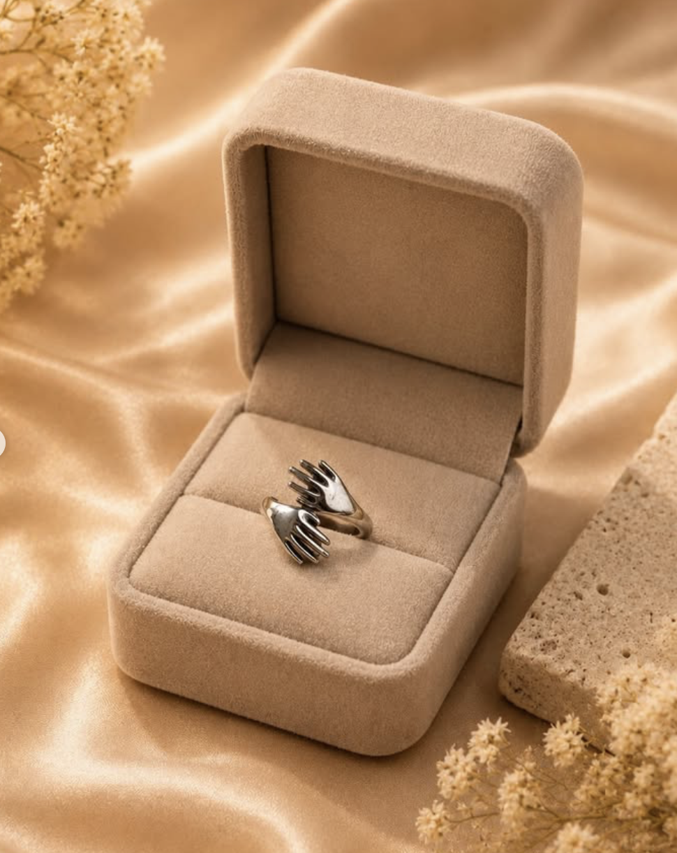Silver Embrace Ring - Image 2