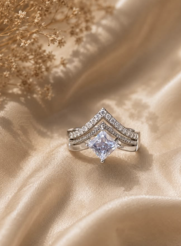 Aurora Crown Ring